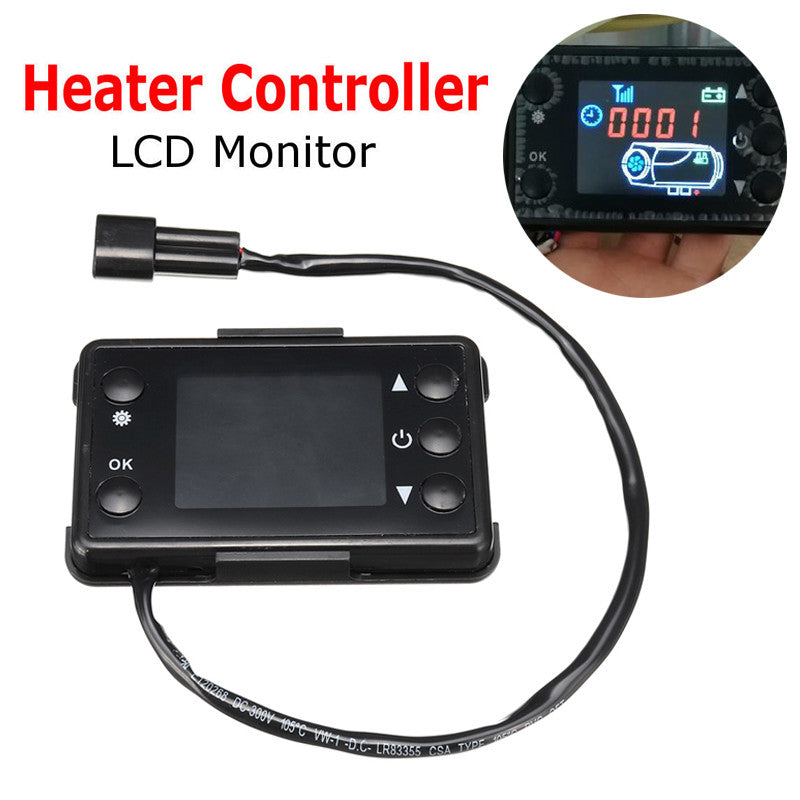 5KW Automotive Air/Diesel Heater 12V/24V LCD Display Controller Switch n