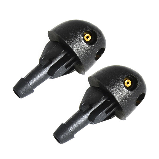 2x Front Left  Right Windshield Water Washer Wiper Nozzle Fits for Clio MK2 Q