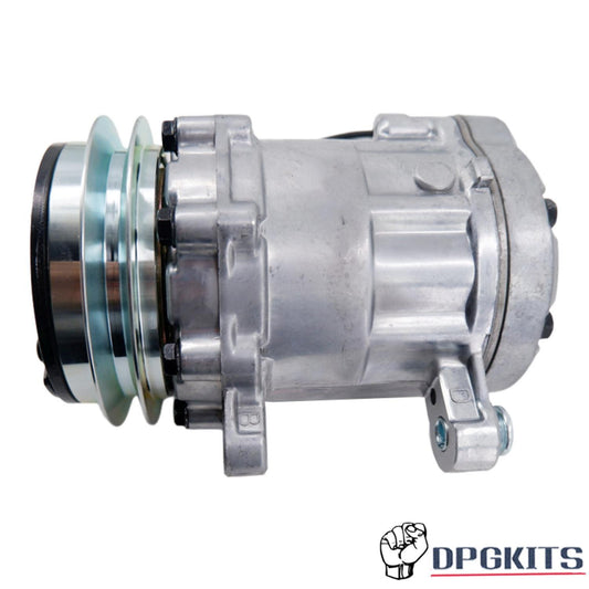 AC Compressor W/ Clutch 22L-979-2211 For Komatsu Excavators KHR3536