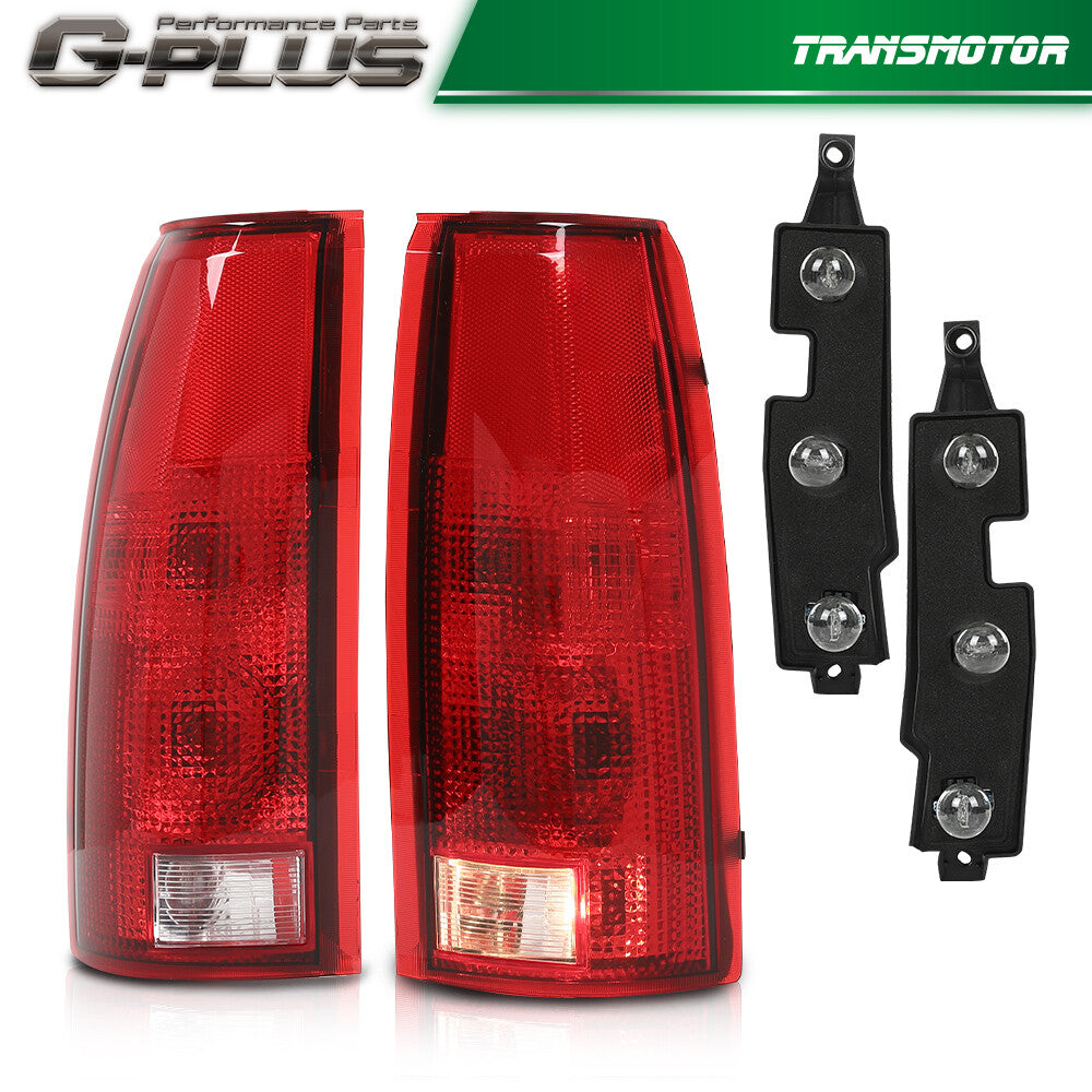 Tail Light for 88-99 for / for GMC Silverado Tahoe for Sierra + Connector Circuit - v