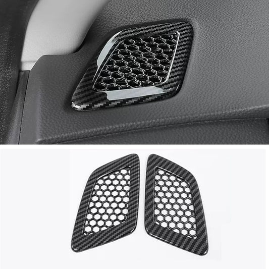 for Honda CRV CR-V 2023 2024 Car Dashboard Air Vent Cover Trim Carbon fiber look v