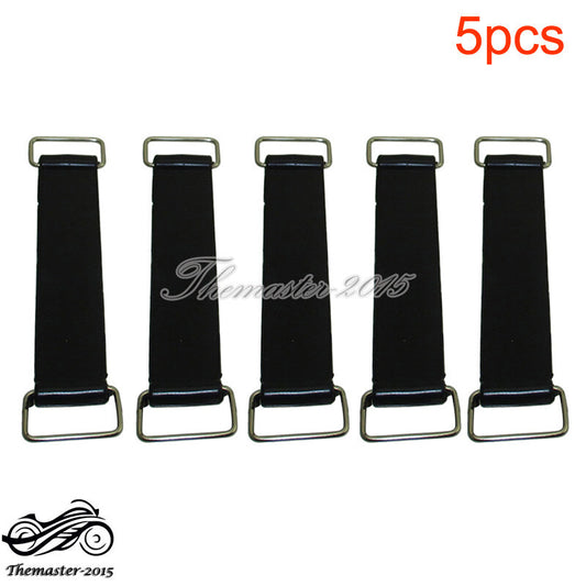 5 inch Rubber Battery Strap Belt For ATV Quad Go Kart Pit Dirt Bike Motorcycle Q