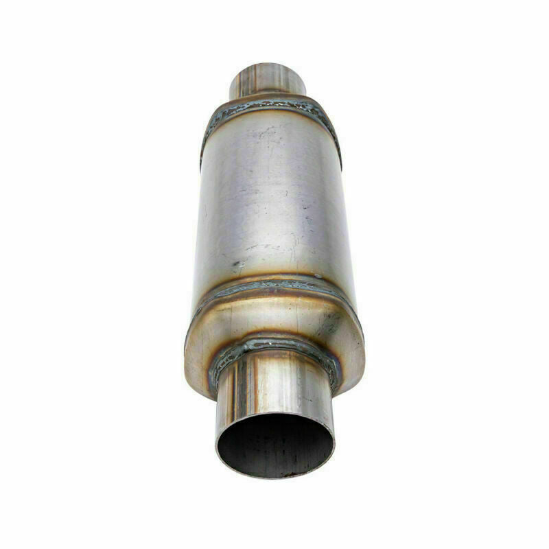 3 Exhaust Resonator Spiral Silencer Race Exhaust Muffler 400mm Long Spiral Tip