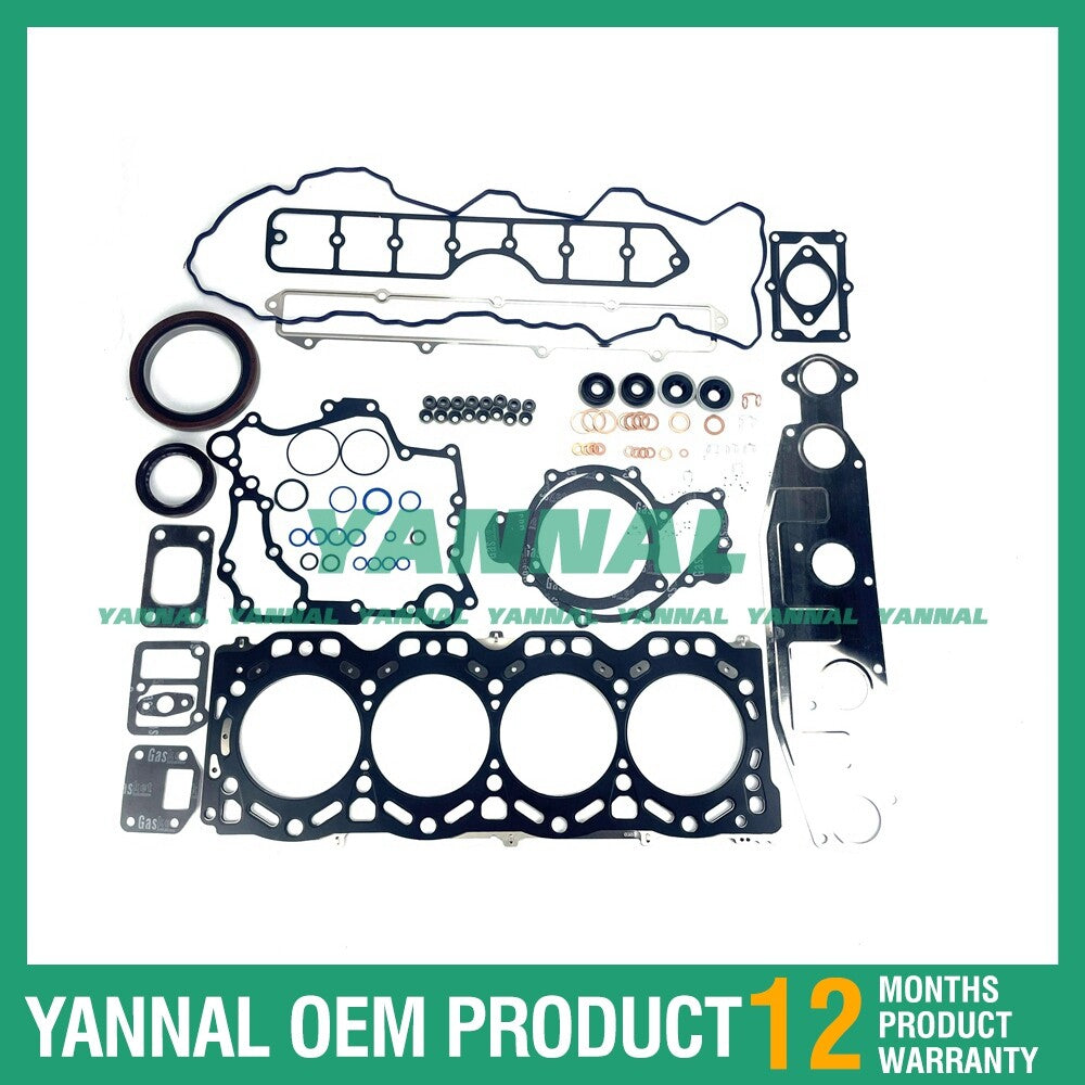 Full gasket kit for Kubota V6108 - Metal spare parts for forklifts and excavators -
