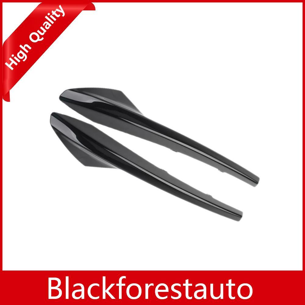 2X Left+Right Front Bumper Outer Grill Black Trim Cover For 2017-2019 XE R-Sport