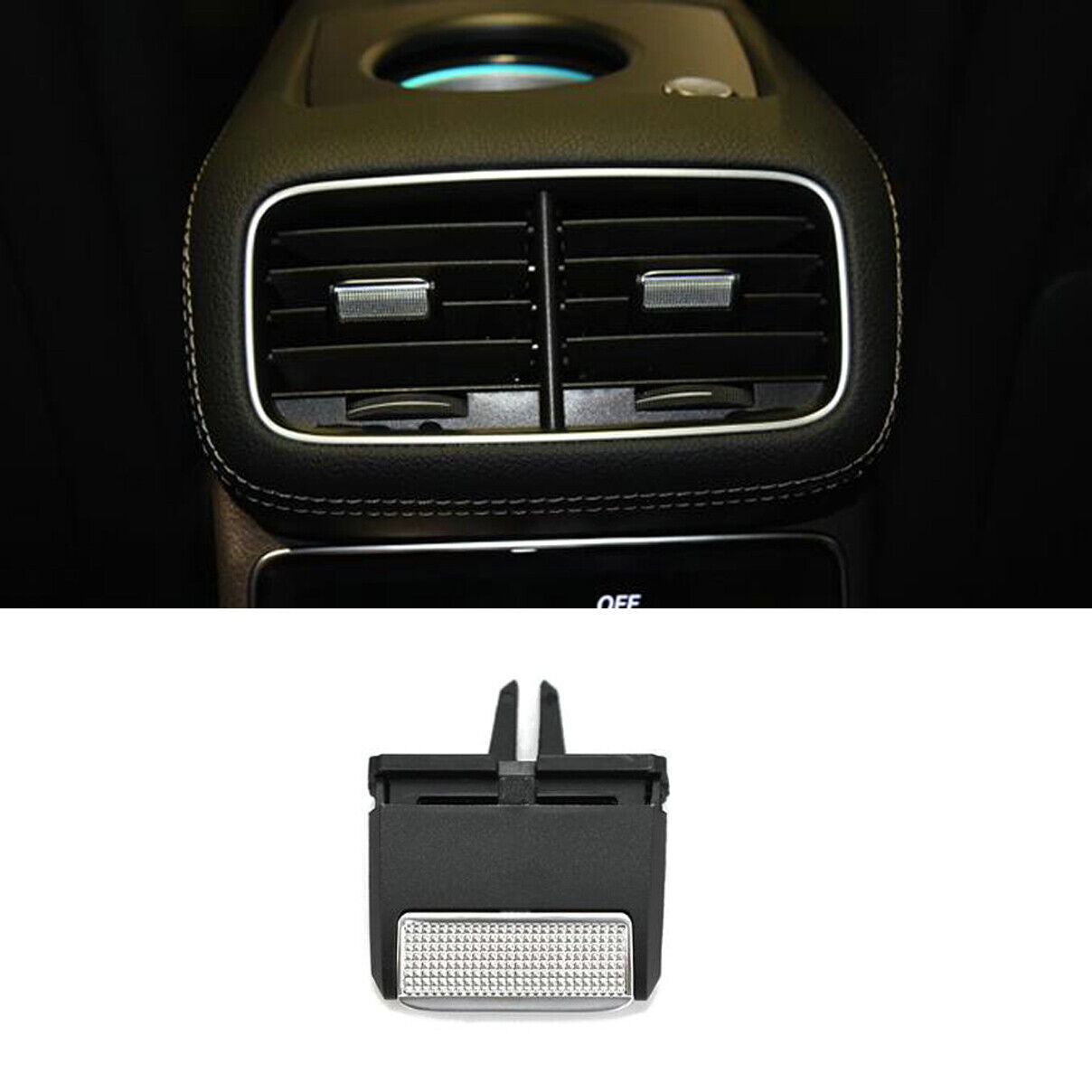 Rear A/C Air Vent Outlet Tab Clip Repair Kit for Benz GLE/GLS/W167 2020-2021 Q