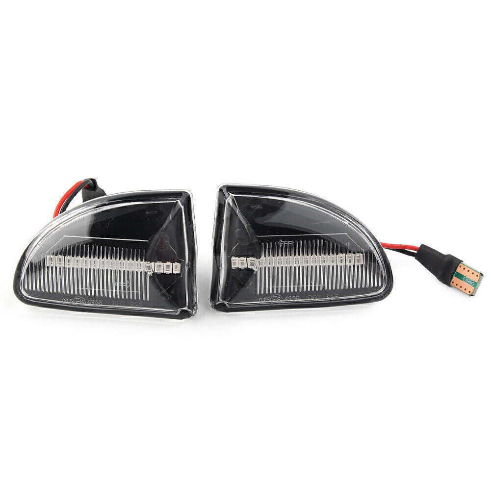 for Fortwo Coupe W451 Clear LED Sequential Dynamic Side Marker Turn Signal Light