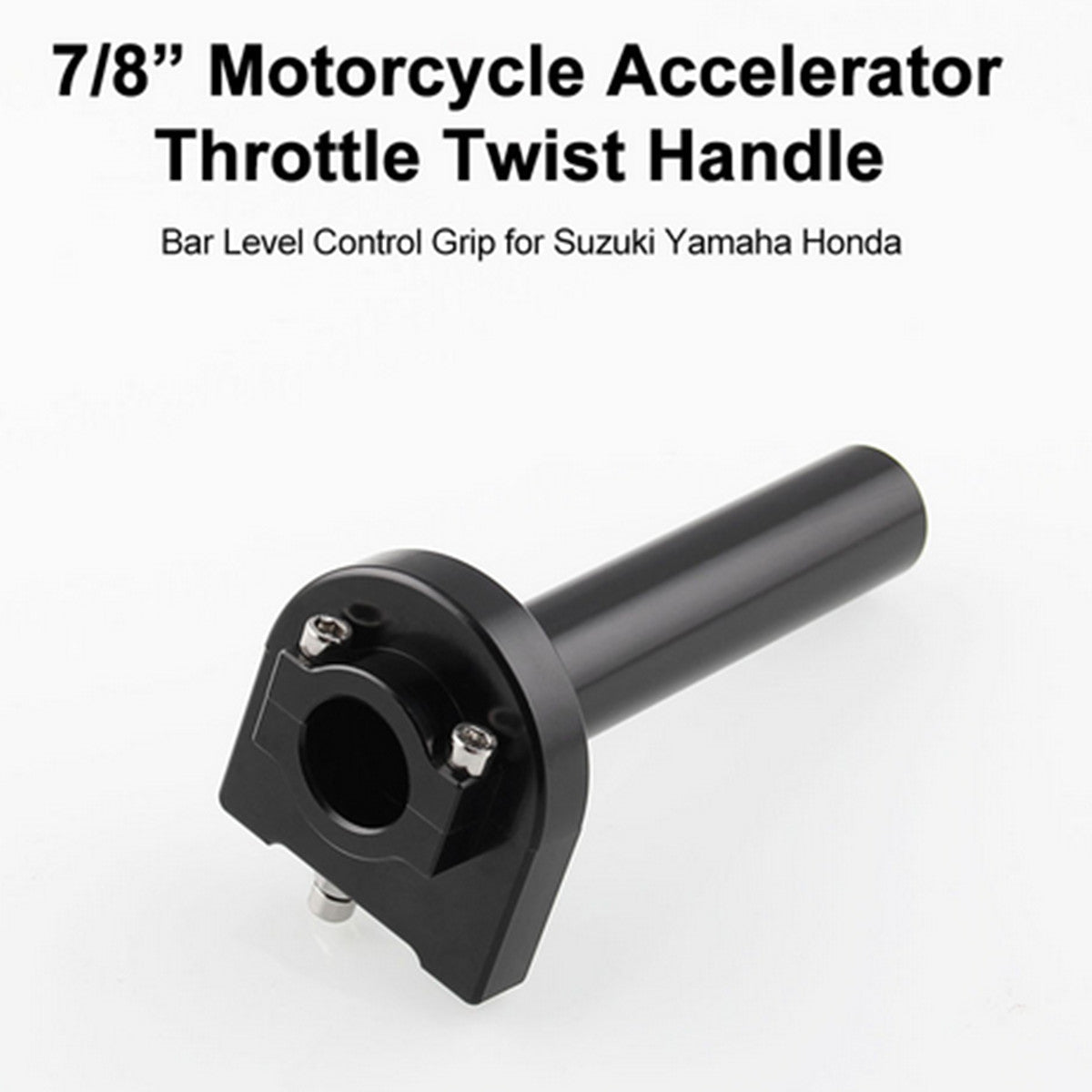 1PCS Motorcycle 7/8'' Twist Throttle Accelerator Handlebar Handle Grips Aluminum