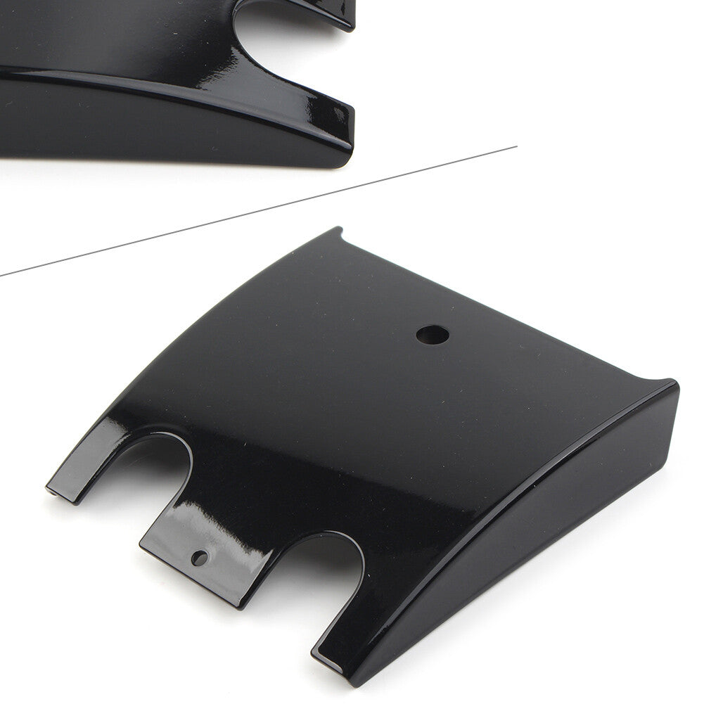 Black Lower Dash Panel Extension for Harley Touring Electra Glide Street Glide