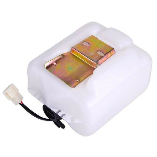 Car 2 Pin Windshield Washer Reservoir Pump Bottle Tank Jet Clean Tool Kit White