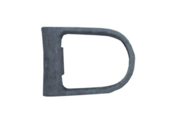 for Ford for Mustang 2015-2022 Gray Suede Middle Console Gear Shift Frame Trim 1PCS
