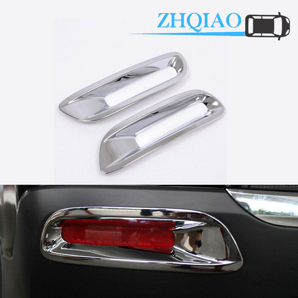 New Rear Fog Light Lamp Chrome Cover Trim Fit for Toyota Highlander 2011-2013