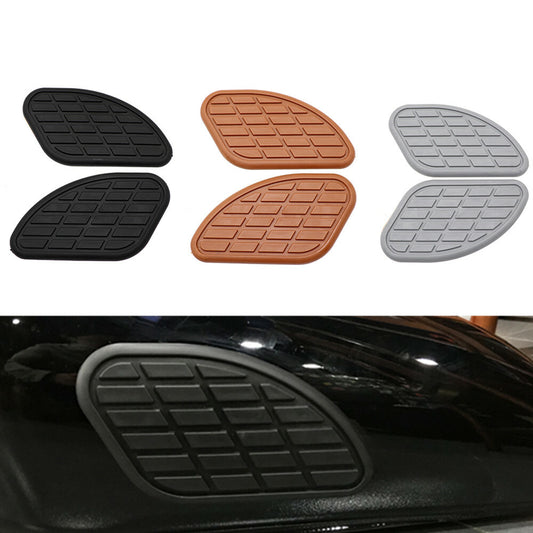 Vintage Gas Tank Traction Pad Side Fuel Knee Protector Sticker for Harley for Honda Q