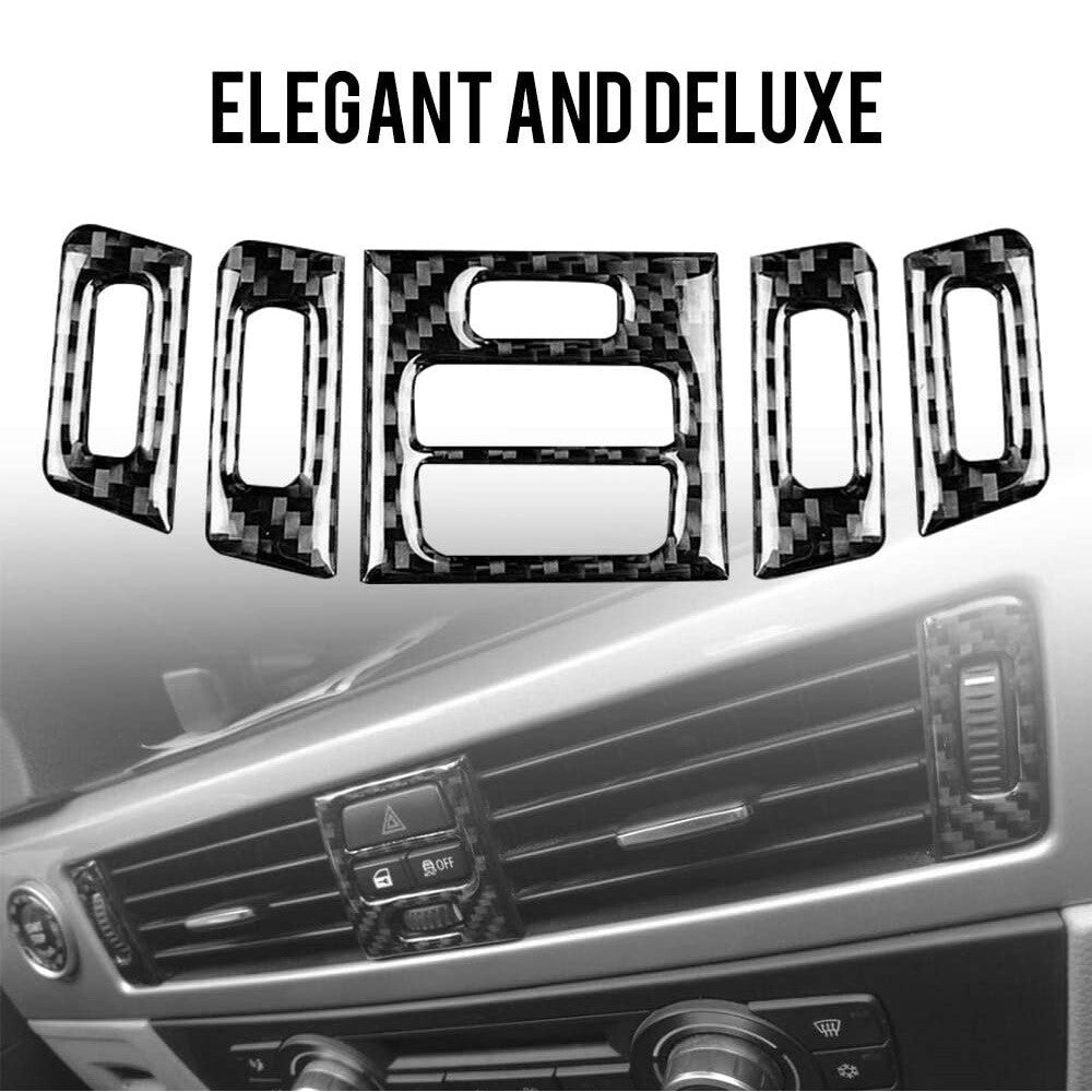 Carbon Fiber Car Vent Socket Cover Trim for 323i 325i 328i 330i 335i n