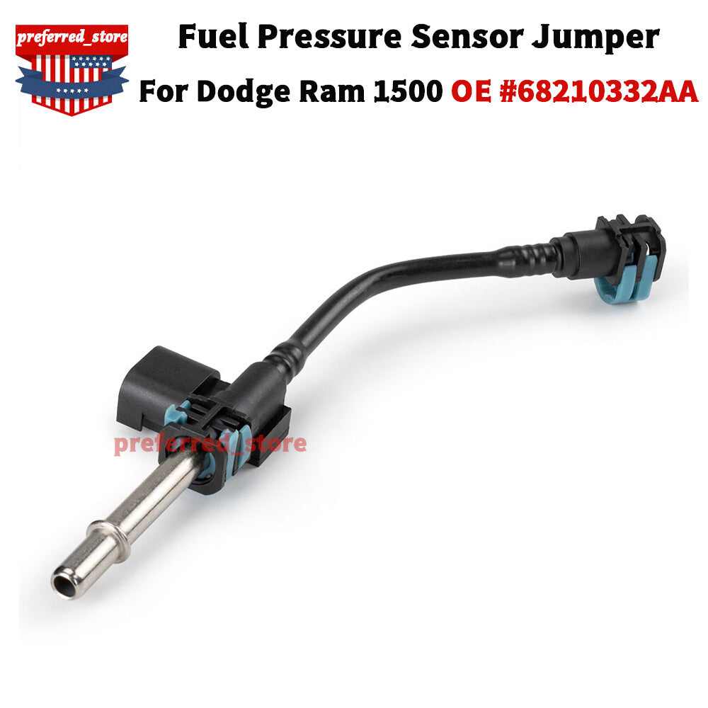 Fuel pressure sensor jumper 68210332AA is suitable for Dodge for Ram 1500 2013/2014 3.6L/5.7L engines. v