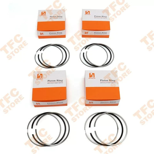 4 Sets 95.4mm Piston Rings for ISUZU 4JK1 Engine 95.4mm2H+1.5+3 8-97319087-0