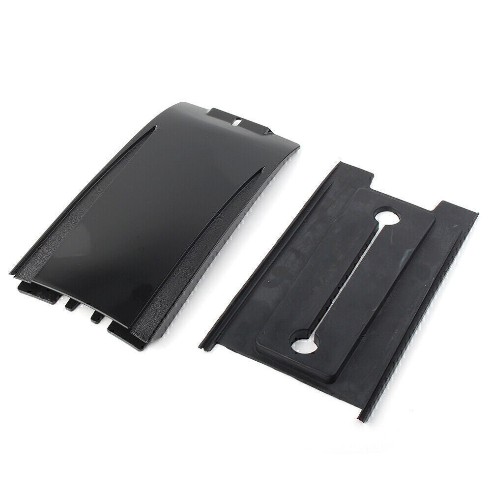 Lower Dash Tank Panel Extension Black for Harley Softail 2000-2017 01 FXST/FLST