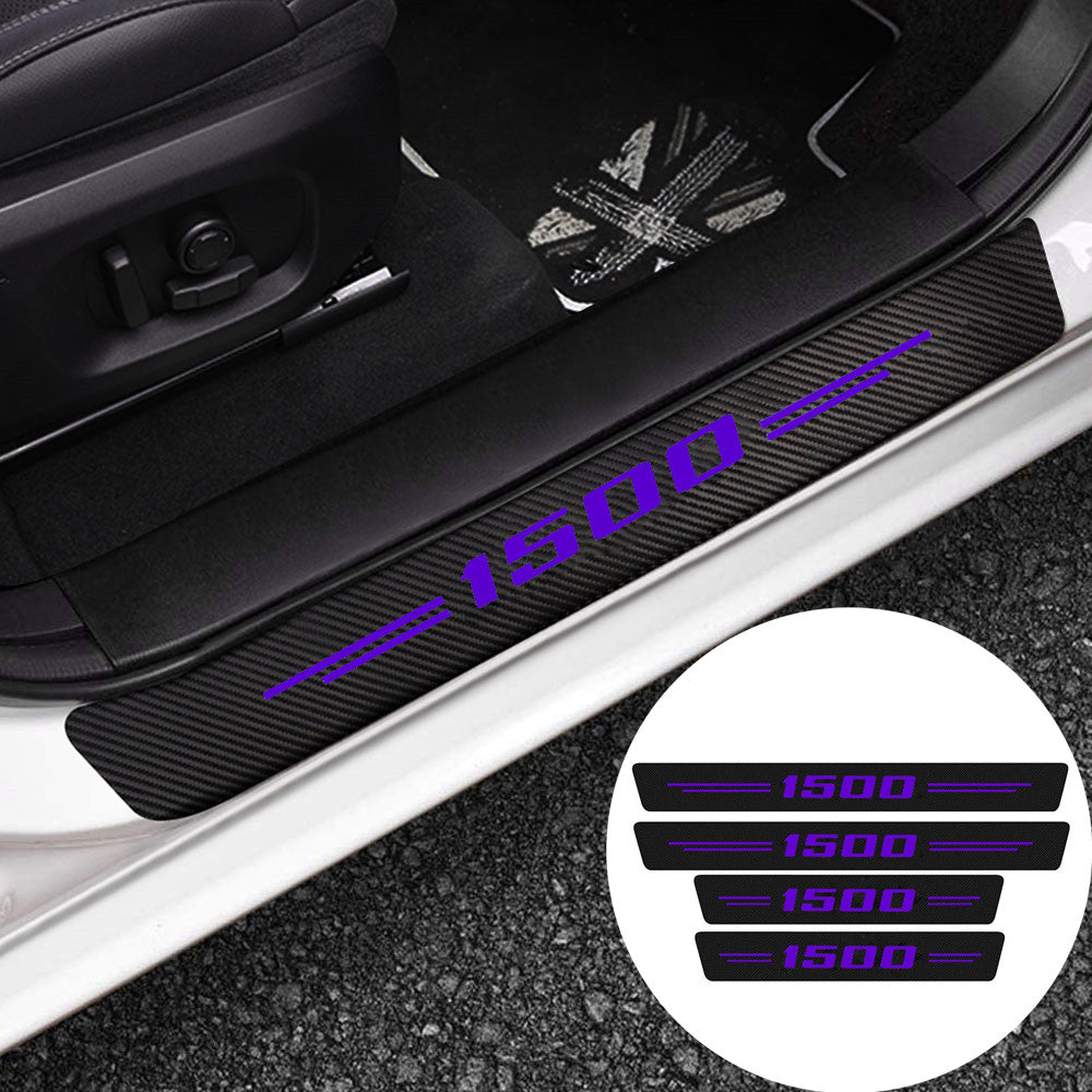 4-Piece Protective Cover for Dodge for Ram 1500 Purple Truck Door and Window Panels - n