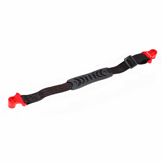 CNC Adjustable Motocross for Seat Rescue Pull Strap Rear Sling Belt Accessories Red Q