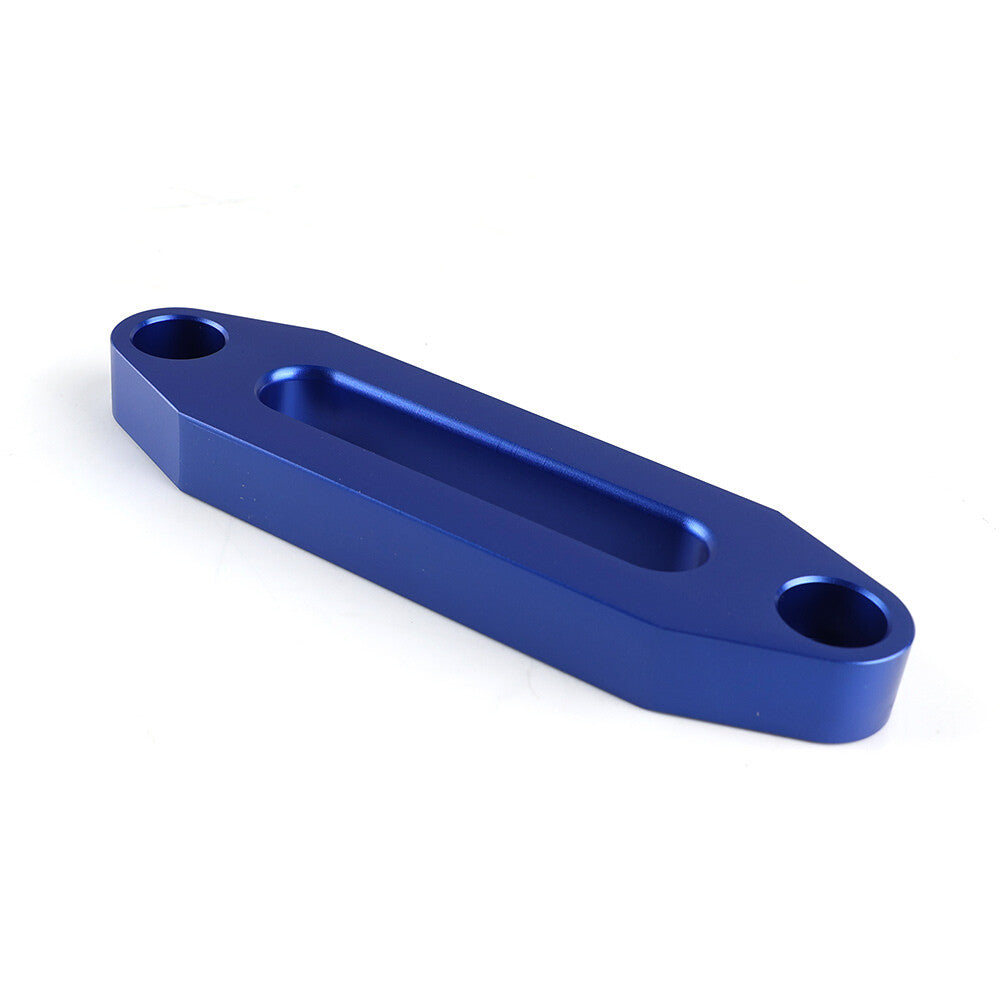 Hawse Fairlead for Synthetic Winch Rope Cable Lead Guide ATV Blue Aluminum Q