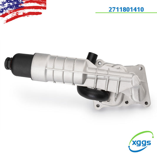 Oil Cooler Filter Housing for Mercedes -Ben C250 W204 SLK250 1.8 2711801410 NEW Q