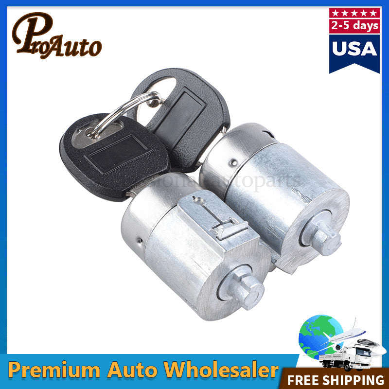 Front Door Lock Cylinder with Keys For 1988-1994 for Chevrolet C/K 1500 2500 3500