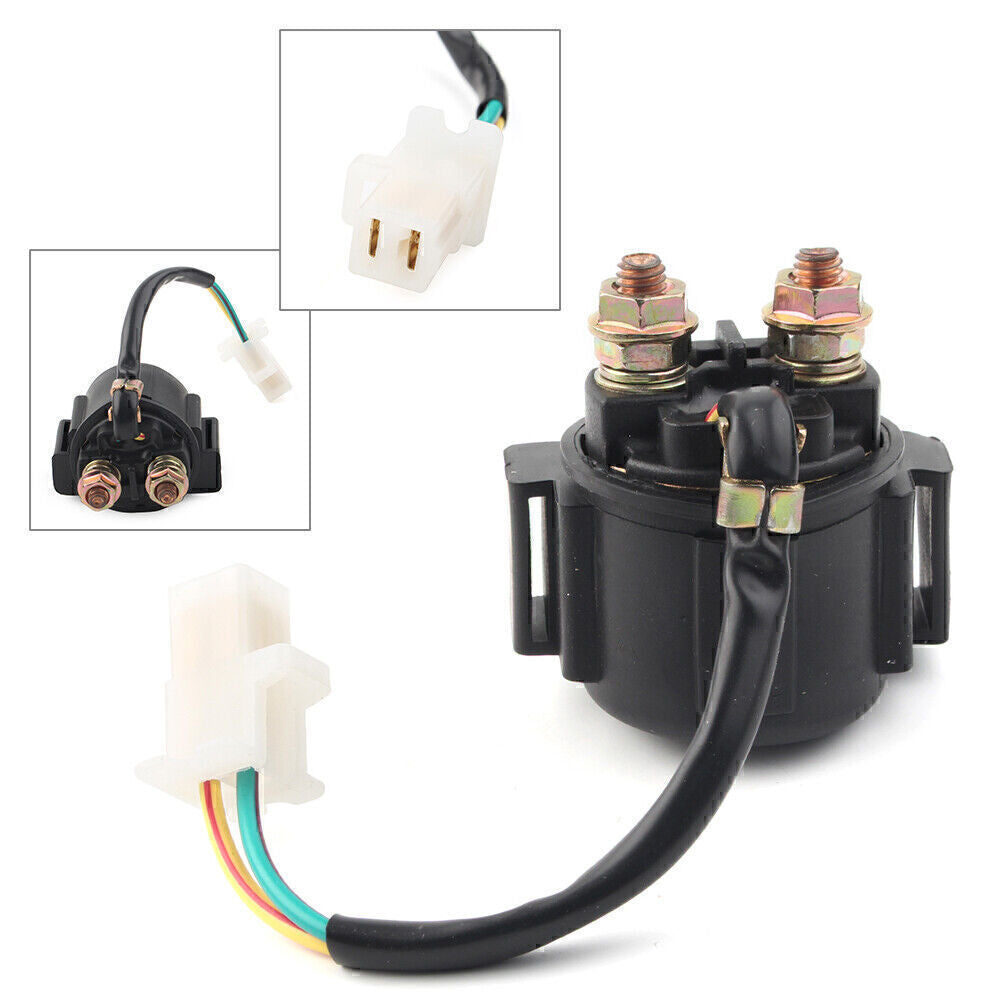 for Yamaha Timberwolf 250 YFB250 1992-1999 1998 1997 Atv Starter Relay Solenoid Q