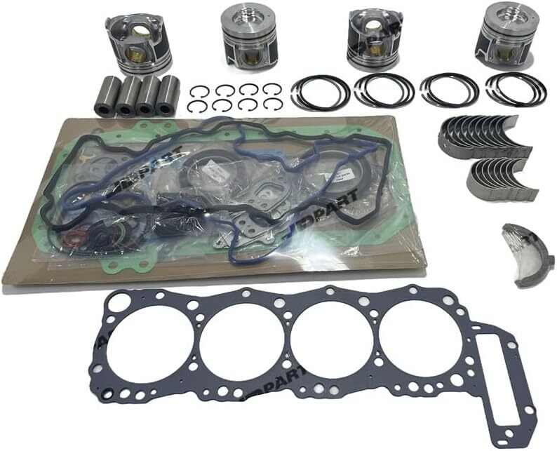 Equipment Manufacturer Engine Piston Gasket Rebuild Overhaul Kit STD  21 mm for Audi 2.0 TFSI 18179 B