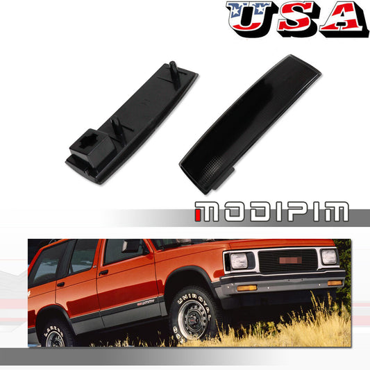 Smoked Side Marker Corner Reflector Left and Right Dual Suitable for for GMC for Oldsmobile - v
