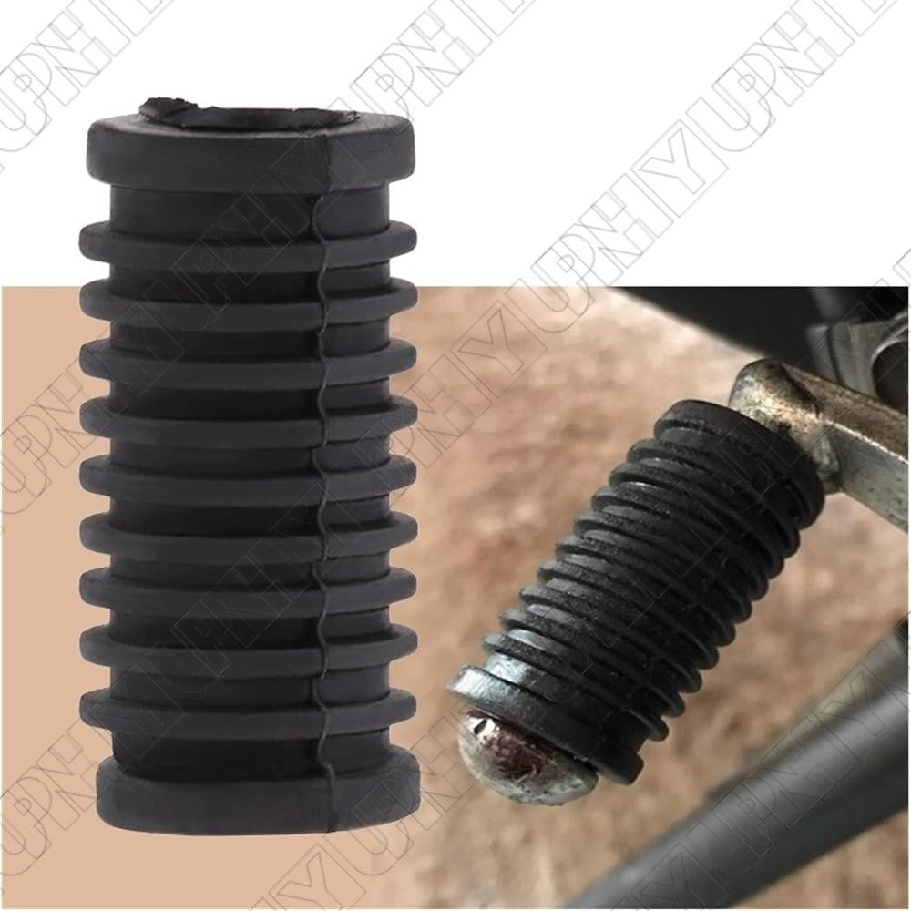 Motorcycle Gear Shifter Lever Protective Case Pedal Kick Foot Peg Cover Rubber Q