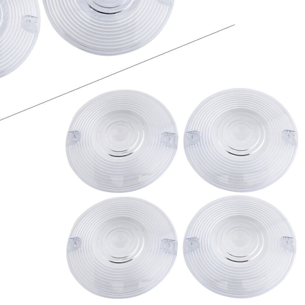 for Harley Davidson Electra Glide Motorcycle Turn Signal Light Cover Clear Lens Q
