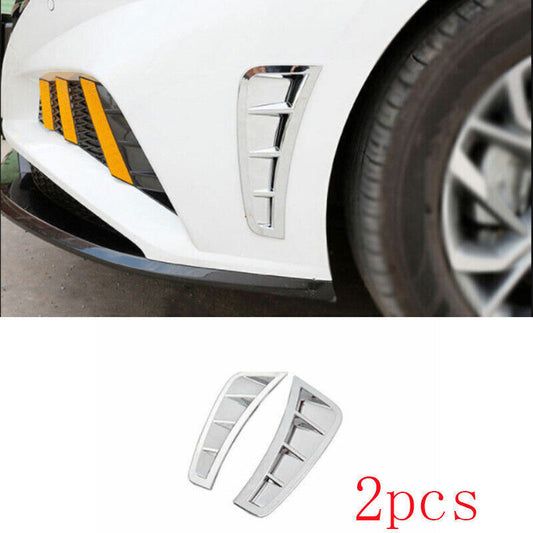 for Hyundai Sonata 2020-2023 Chrome Air Flow Vent Side Fender Trim Cover Frames