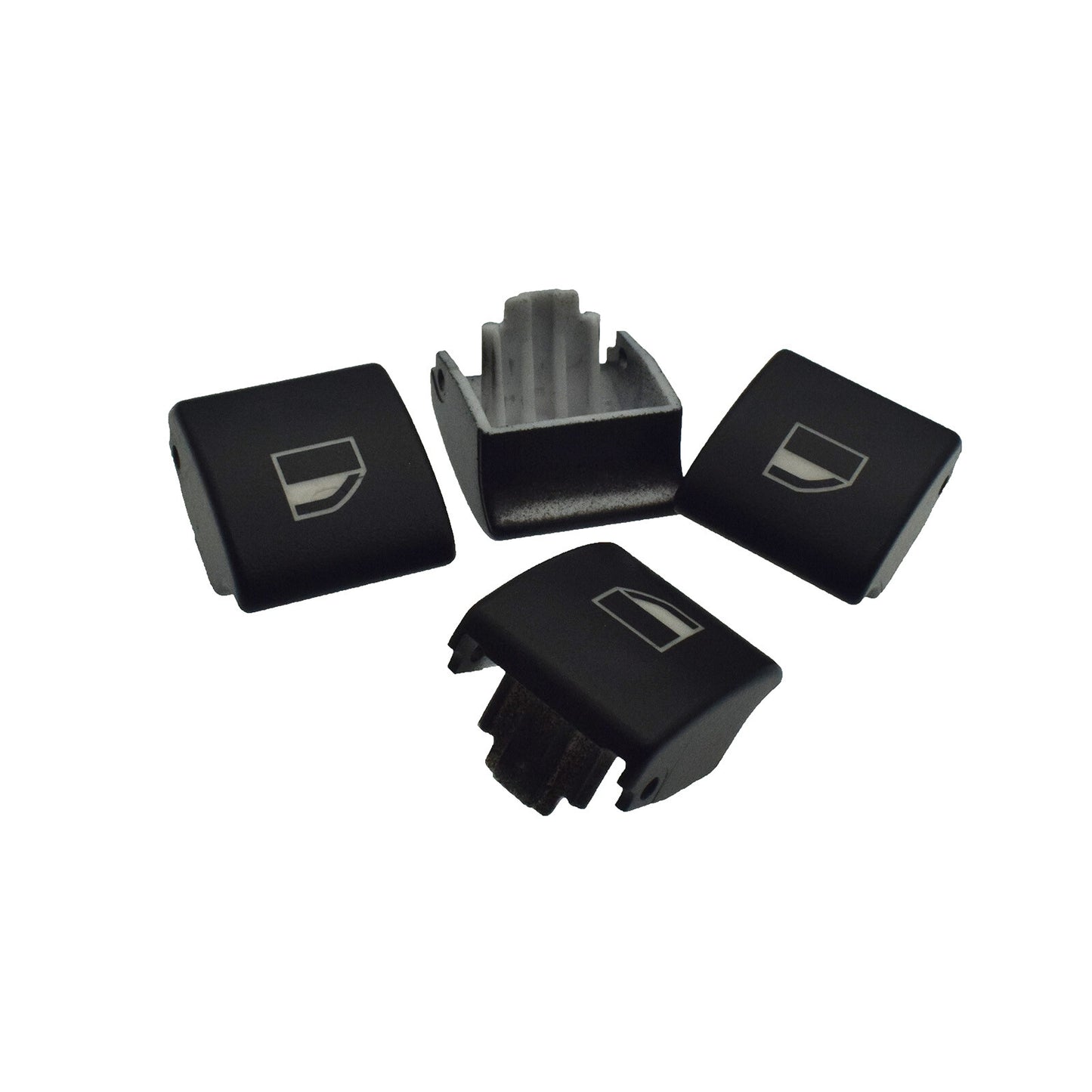 4Pcs Power Window Switch Button Caps Fit for BMW 3 Series E46 X5 X3 61316902183