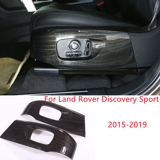 Black Wood Grain ABS for Land Rover Discovery Sport 2015-19 for Seat Side Cover Trim n