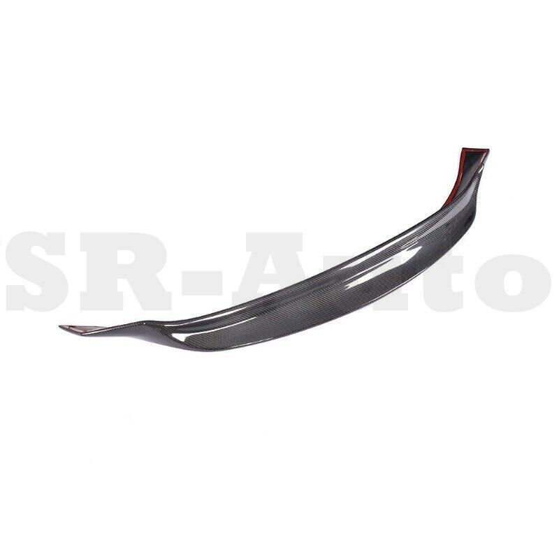 Real Carbon for Maserati Ghibli S Q4 4-Door 2014-16 Rear Trunk Spoiler Lip Wing n