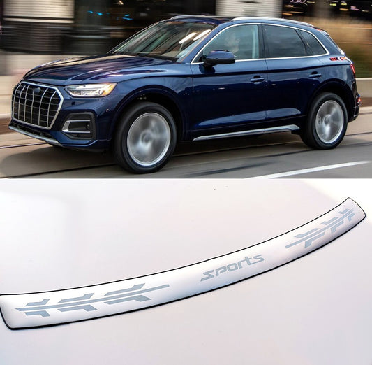 for Audi Q5 2020 Accessories Car Rear Bumper Protector Scuff Guard Sticker Trims