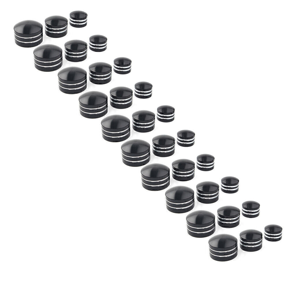 Innere 9mm Schrauben Bolt Topper Caps Abdeckung for Harley Dyna V-Rod 10PCS