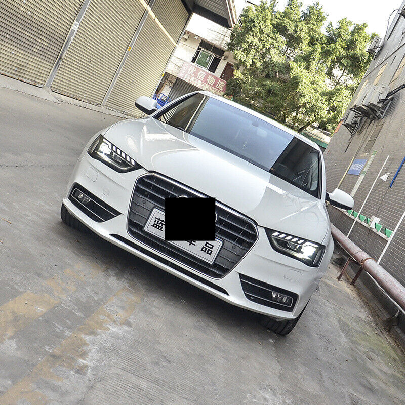 for Audi for A4 2013-2016 LED Headlight DRL 4 Lens Sequential Turn Signal Assembly Q