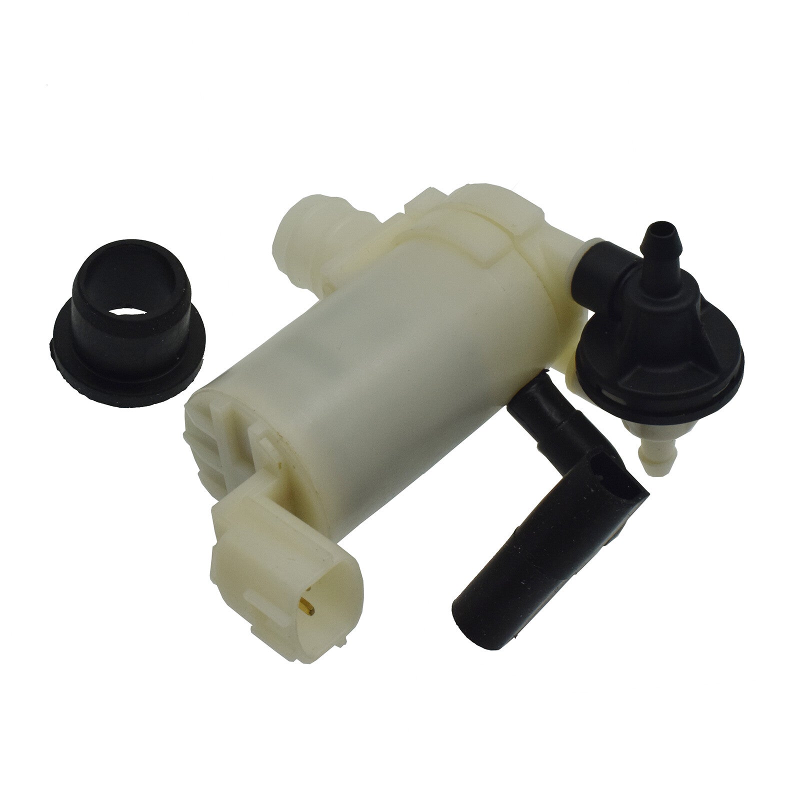 New Front and Rear Windshield Washer Pump for 2007 - 2015 for Mazda 2 Hatchback with Pipe - v