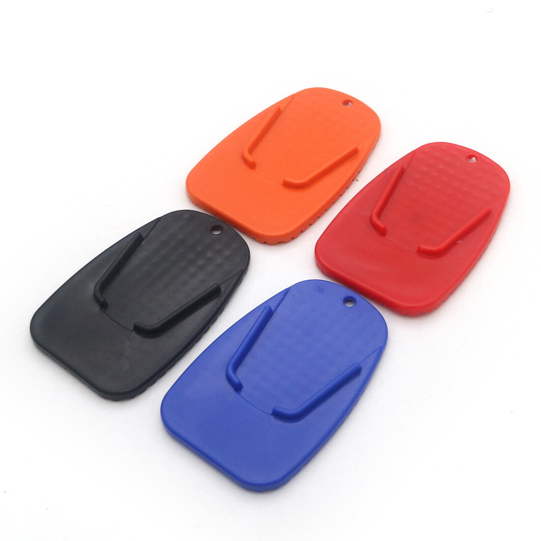 Motorcycle Side kickstand Plate Base Dirt Kick Parking Stand Support Pad Q