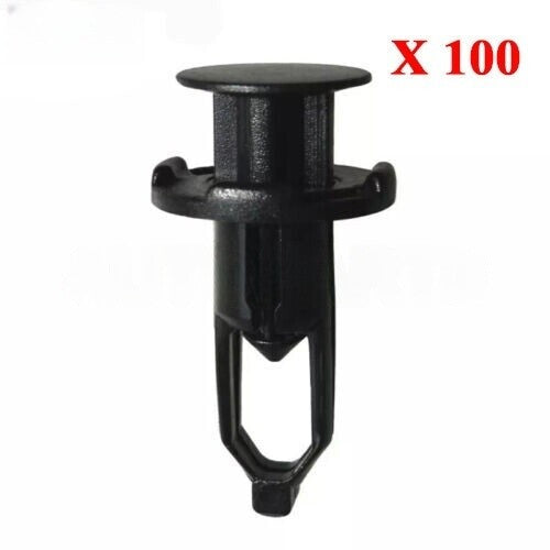 100Pcs Rear Bumper Cover Push-Type Retainer Clips for Toyota 52161-02020