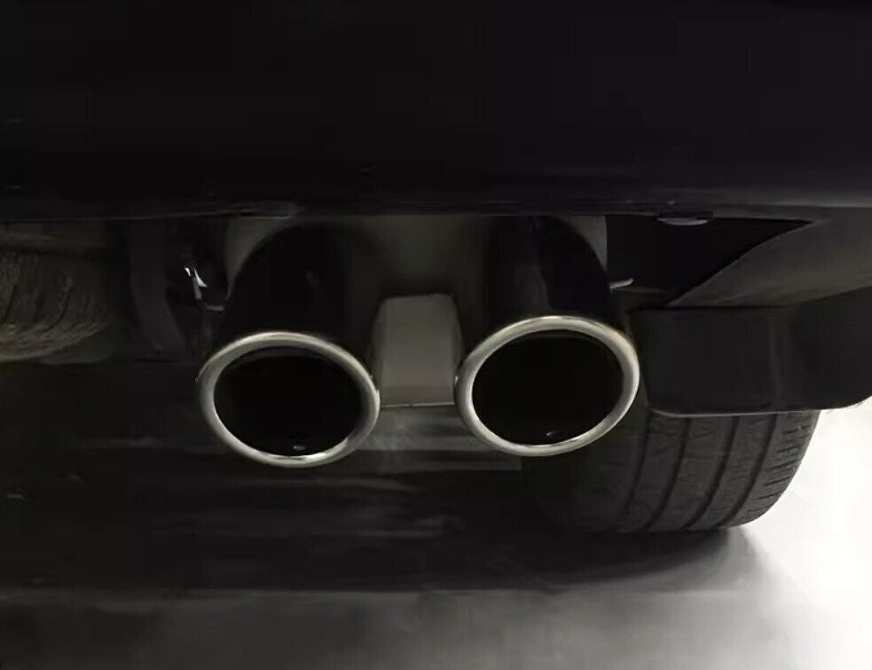 for Lincoln for Navigator 2018-2024 Chrome Rear Tail Exhaust Muffler Tip Pipes 2Pcs