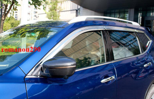 2X for Kia Optima 2016-2020 Carbon Fiber Rear View Side Mirror Cover Cap Replace v