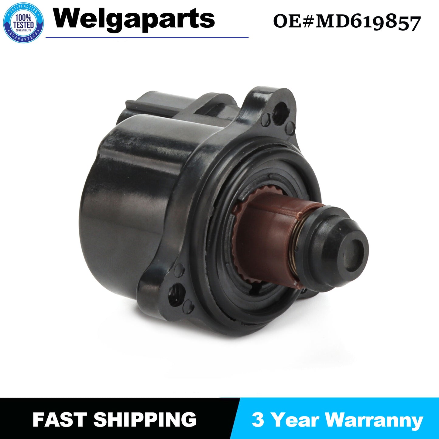 1PC for Mitsubishi Lancer for CHRYSLER SEBRING for DODGE MD619857 New Idle Control Valve