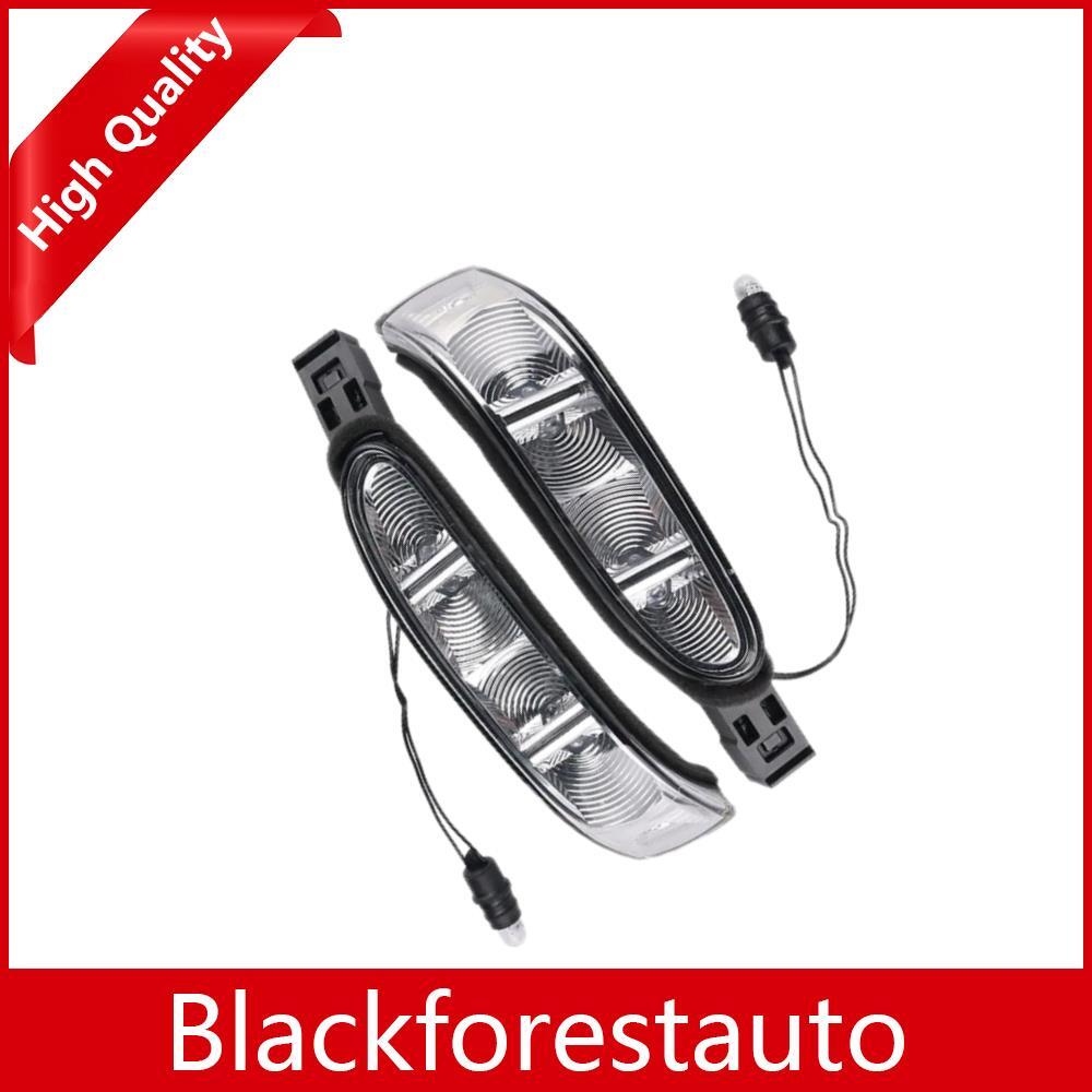 2x Front Left Right Side Door Mirror Light Fits For GL320 GL450 GL550 ML320