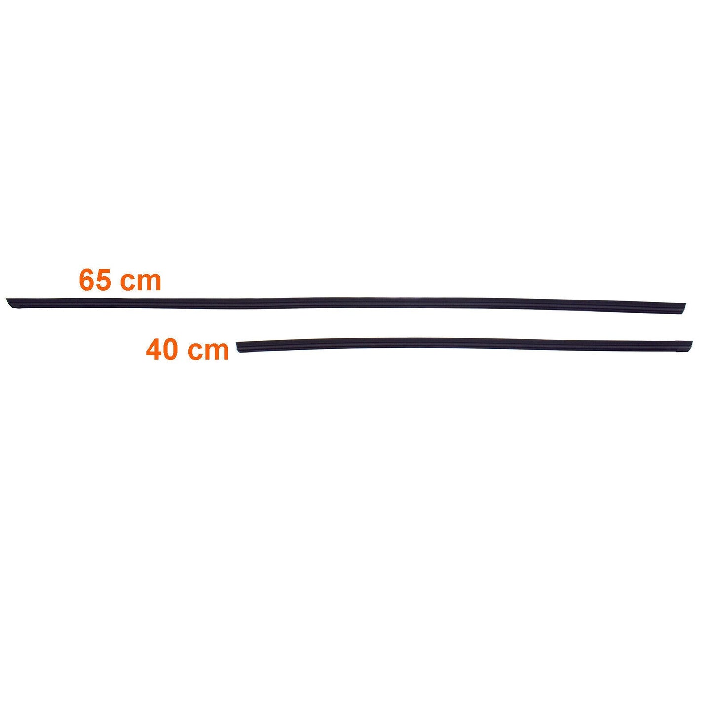 New Front Windshield Wiper Rubber Inserts For 2010-2015 for Toyota Prius 85214-68020 Q