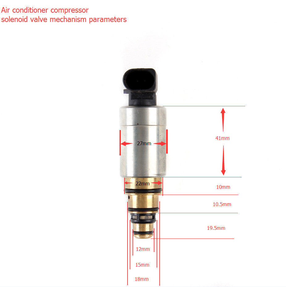 AC Compressor Control Solenoid Valve for VW for Golf for Passat for AUDI A3 1K0820803S Q