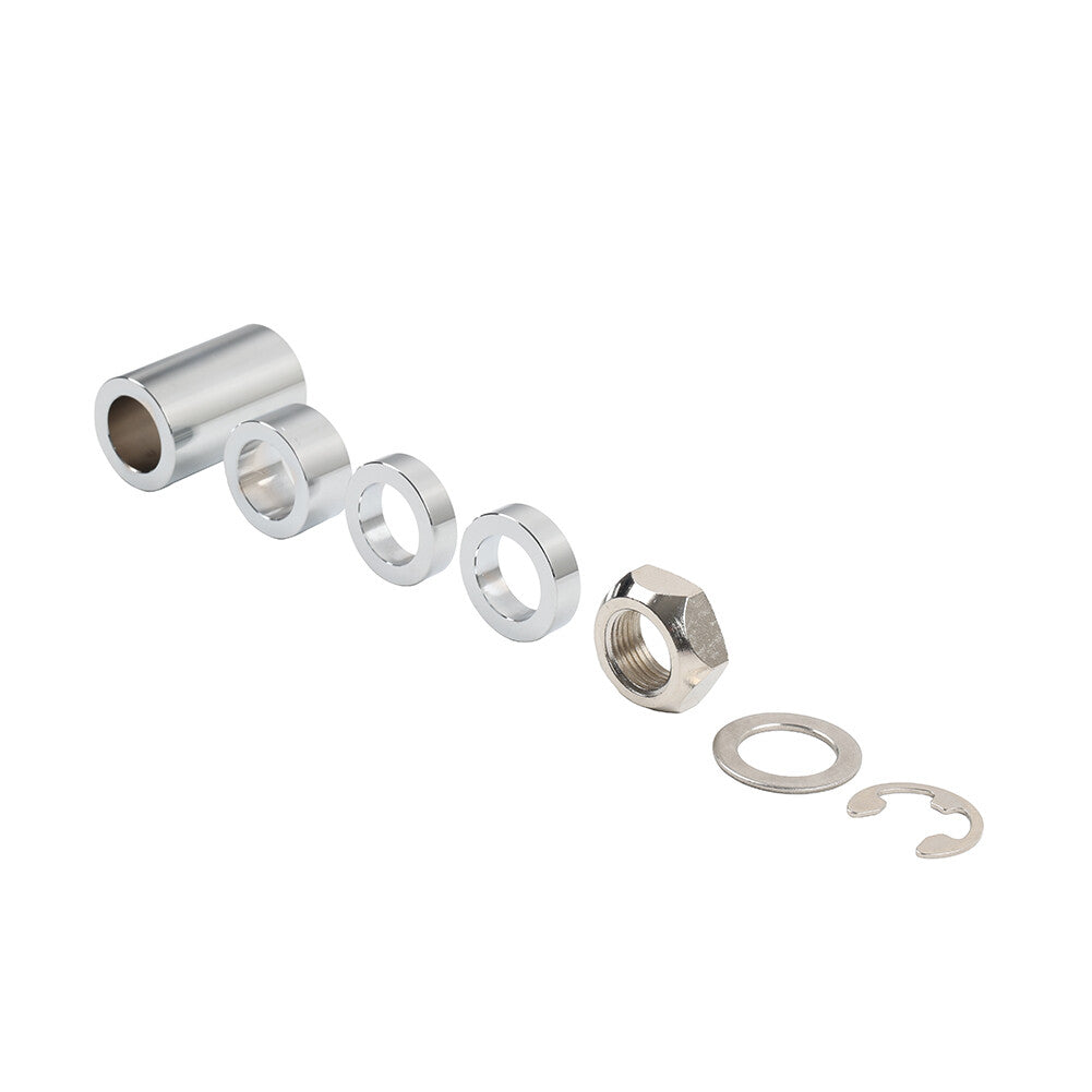 Motorcycle Rear Axle Nut Spacer Kit for Harley Softail FLST FSXT 2008+ Q