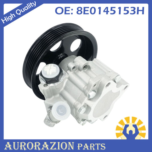 Power steering pump compatible with 2002-2009 for Audi A4 S4 Quattro 1.8L to 2.0L models, new model 8E0145153H- n