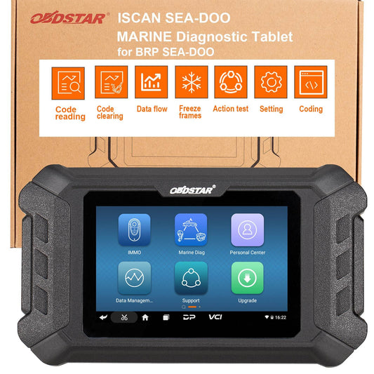 OBDSTAR ISCAN For SEA-DOO MARINE Diagnostic Scanner Tool Code Reading Data Flow